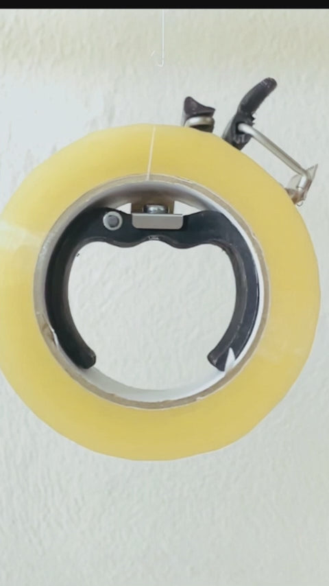 Cliptape de 48mm de ancho 2" negro.