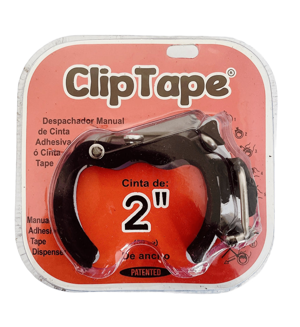 Cliptape de 48mm de ancho 2" negro.